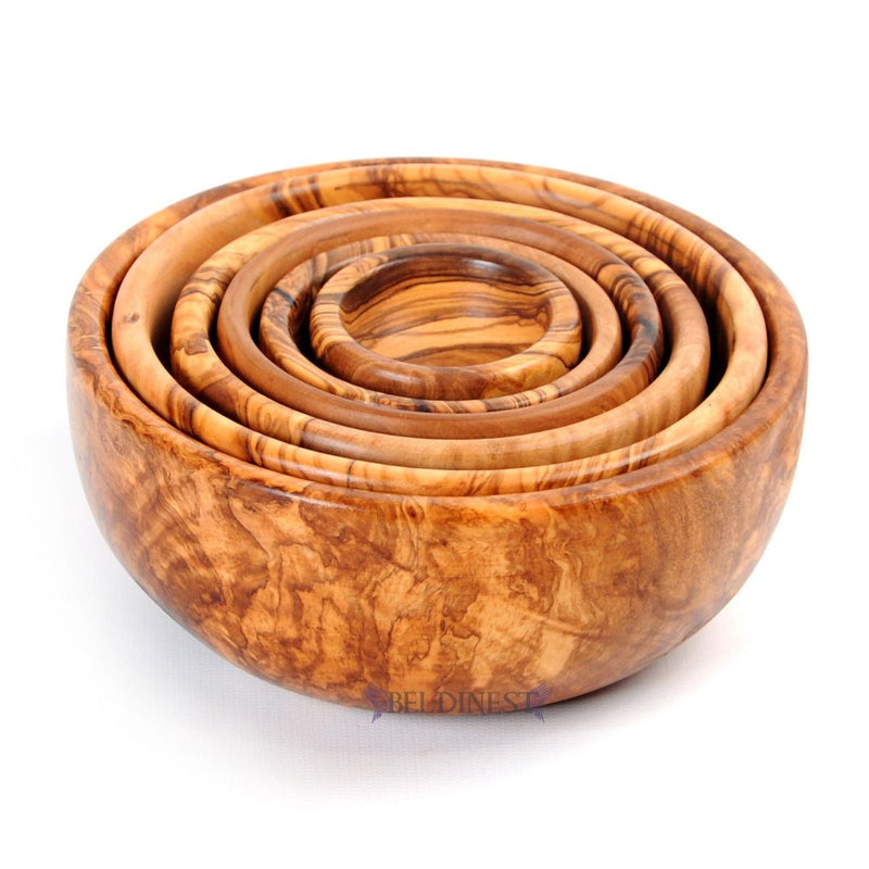 BeldiNest Olive Wood Salt or Spice Box with Swivel Cover , Cellar, Keeper, 4"x3"