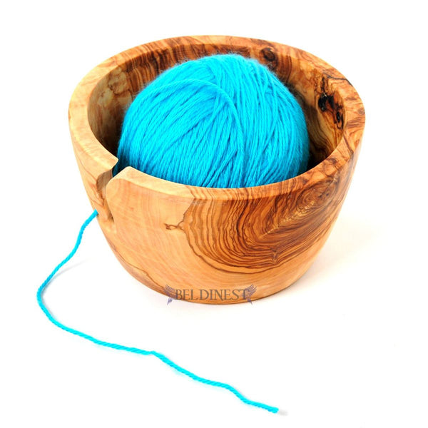 Wooden Yarn & Knitting Bowls