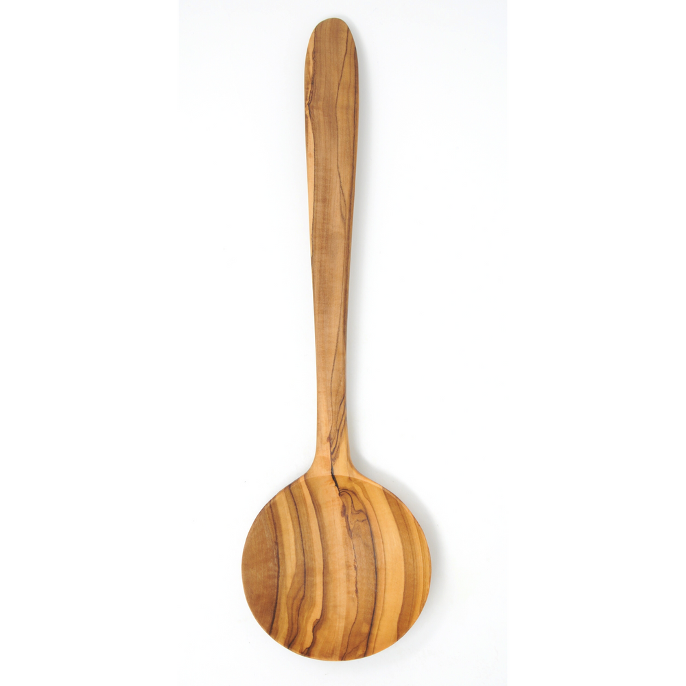 Large Olive Wood Ladle, Handmade Wood, Wooden Spoons,gravy Ladle