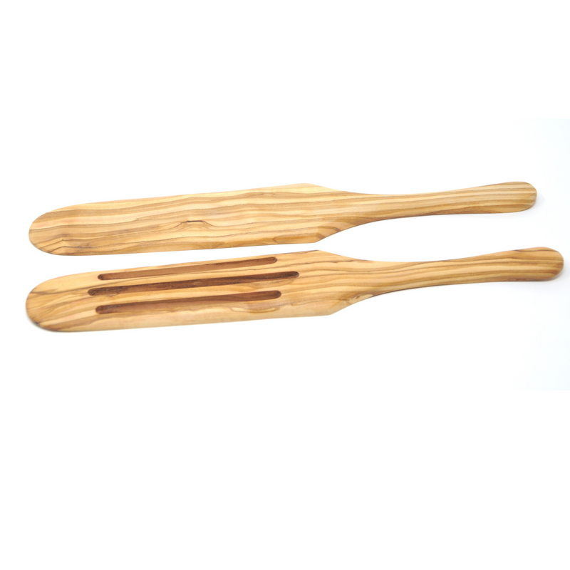 Olive Wood Spatula- Serving Spatula for Pizza/Cake at BeldiNest