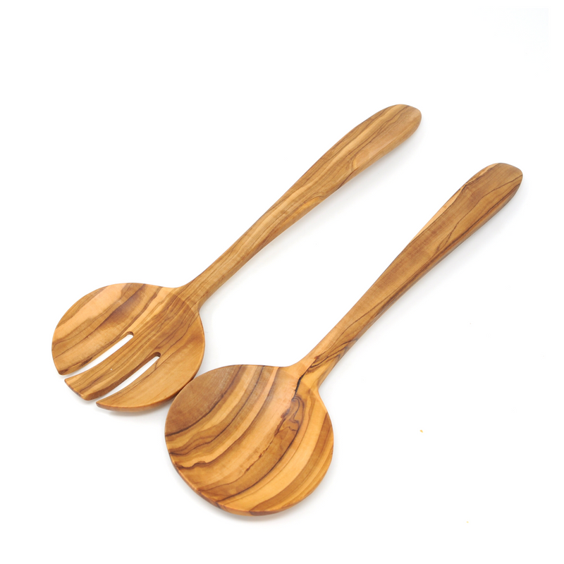 Olive Wood Cooking Spoon- 12”