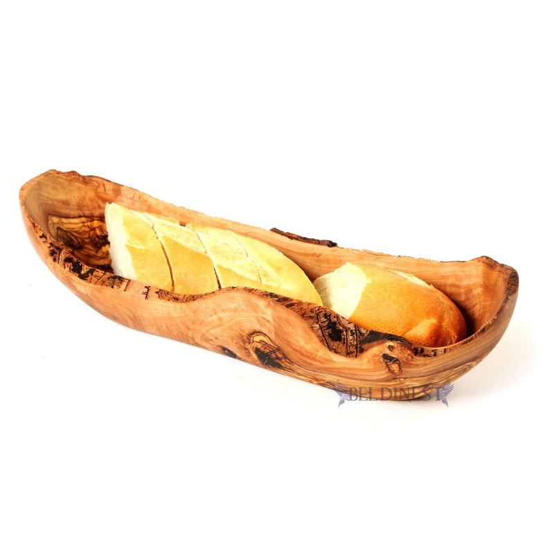 Wooden Bread Basket | Olive Wood Bread Basket 15”