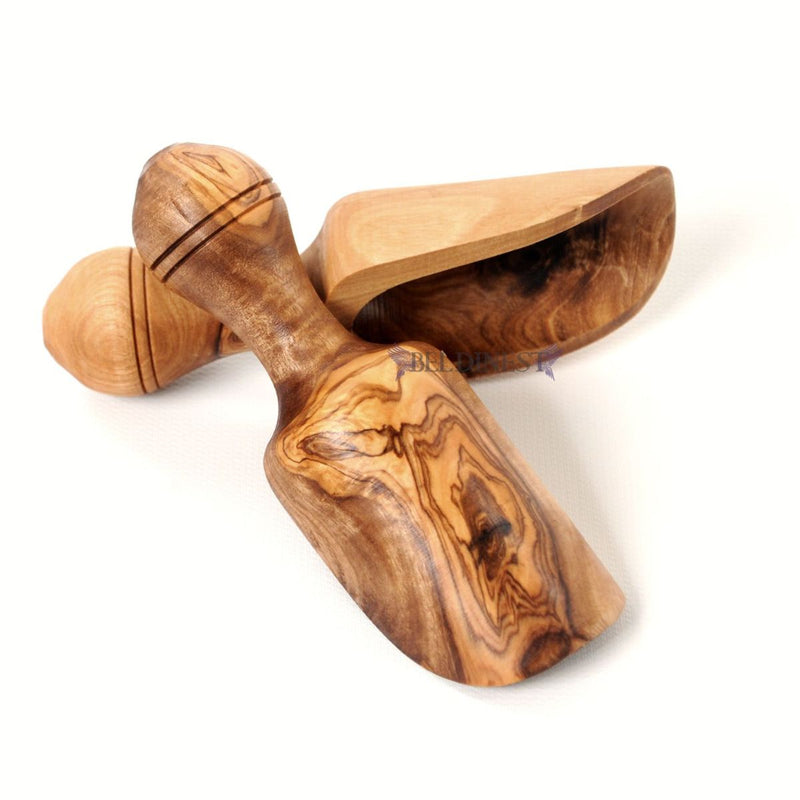 Wooden Pestle and Mortar - Flat
