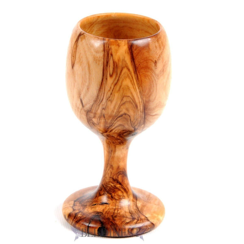 Olive Wood Cup: Wooden Cup for Drinking